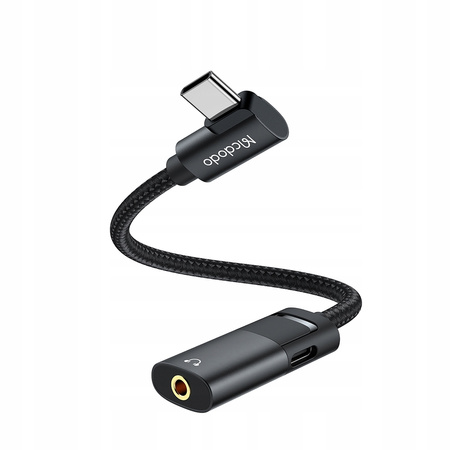 Adapter do telefonu Mcdodo, USB C, mini jack 3,5mm,  z  DAC
