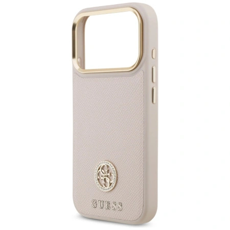 GUESS ETUI GRINED STRASS LOGO DO IPHONE 17 PRO MAGSAFE ELEGANCKIE