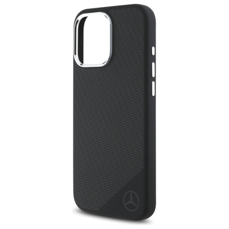 MERCEDES ETUI DO IPHONE 16 PRO 6.3 Z MAGNETYCZNYM LOGO WOOD PATTERN
