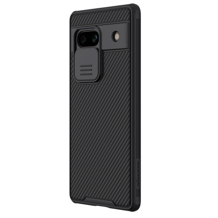 Pancerne etui Google Pixel 7a z osłoną na aparat Nillkin CamShield Pro Case - czarne