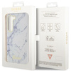 Etui Guess GUHCS23MPCUMAH S23+ S916 - białe Marble