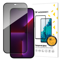 Wozinsky Privacy Glass szkło hartowane do iPhone 14 / 13 / 13 Pro z filtrem Anti Spy prywatyzujące