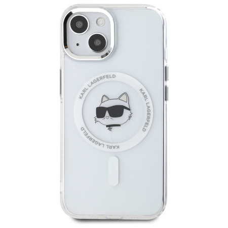 KARL LAGERFELD KLHMP15MHLSCHH HARDCASE METAL DO IPHONE 15 PLUS 6.7