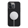 UNIQ etui Keva iPhone 15 Pro 6.1" Magclick Charging czarny/carbon black